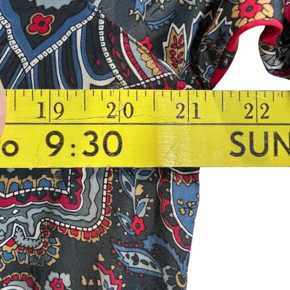 Alfred Dunner Petite Vintage Size 10 Floral Paisley Elastic Waist 2-Piece Skirt - Picture 8 of 12